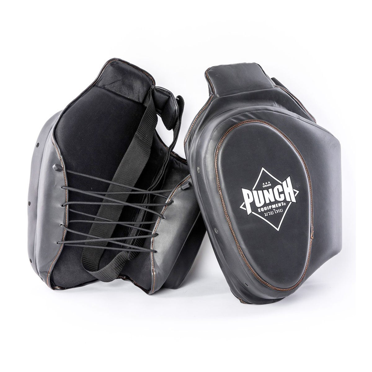 Punch Equipment Black Diamond Muay Thai Thigh Pads-Tactical Gear UK