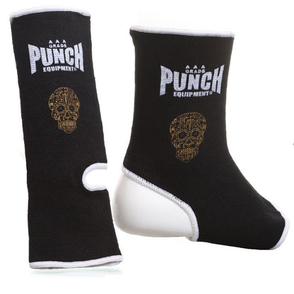 Punch Equipment COLLECTORS ITEM Gold Skull Punch Muay Thai Tattoo Anklets-Tactical Gear UK