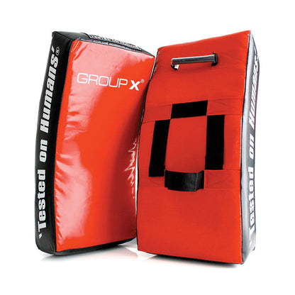 Punch Equipment KICK SHIELD GroupX - RED/BLACK-Tactical Gear UK