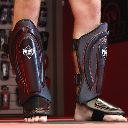 Punch Equiptment PRECISION BLACK DIAMOND™ SHIN GUARDS-Tactical Gear UK