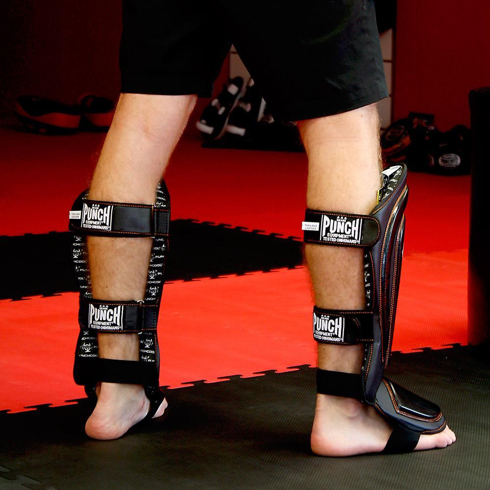 Punch Equiptment PRECISION BLACK DIAMOND™ SHIN GUARDS-Tactical Gear UK