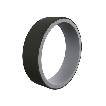 QALO Men's Switch Reversible Silicone Ring Grey/Black-Tactical Gear UK