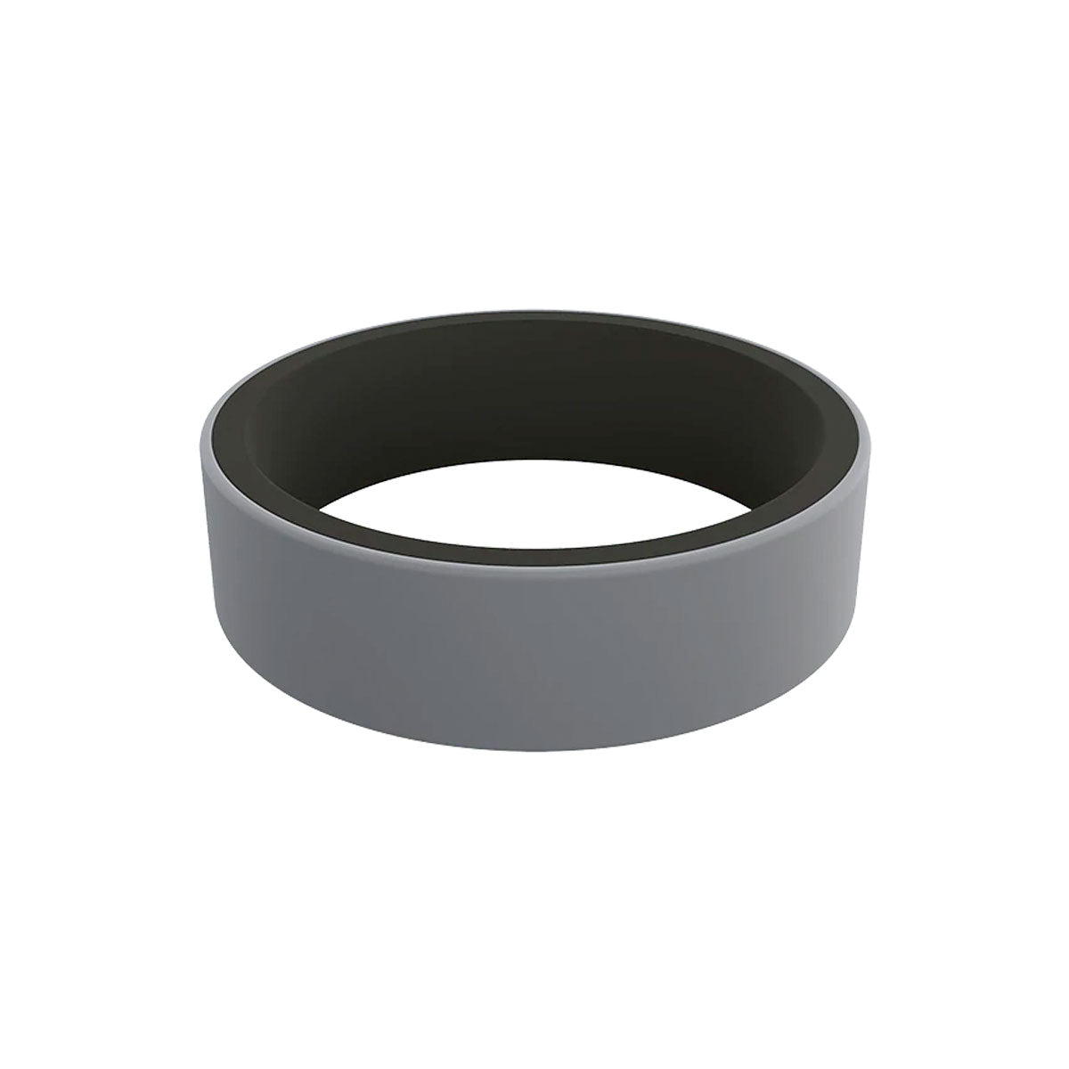 QALO Men's Switch Reversible Silicone Ring Grey/Black-Tactical Gear UK