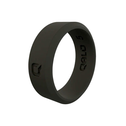 QALO Womens Modern Black Q2X Silicone Ring-Tactical Gear UK