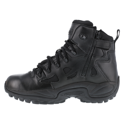 Reebok Tactical Men's 6 Inch Rapid Response RB Side Zip Boots Black RB8678-Tactical Gear UK