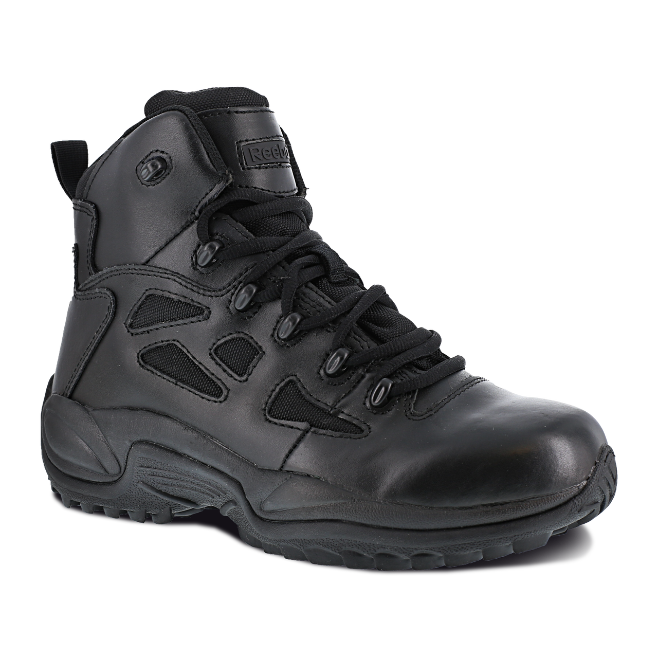 Reebok Tactical Men's 6 Inch Rapid Response RB Side Zip Boots Black RB8678-Tactical Gear UK