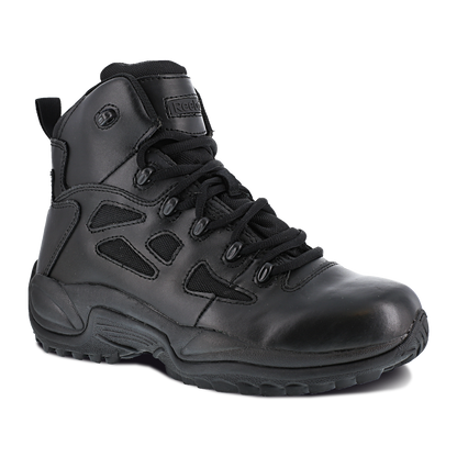 Reebok Tactical Men's 6 Inch Rapid Response RB Side Zip Boots Black RB8678-Tactical Gear UK