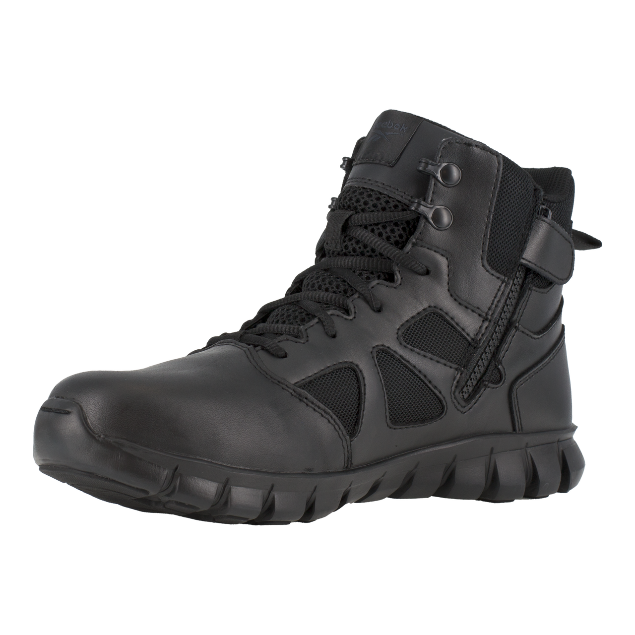 Reebok Tactical Mens 6 Inch Sublite Cushion Tactical Boots Black RB8605-Tactical Gear UK