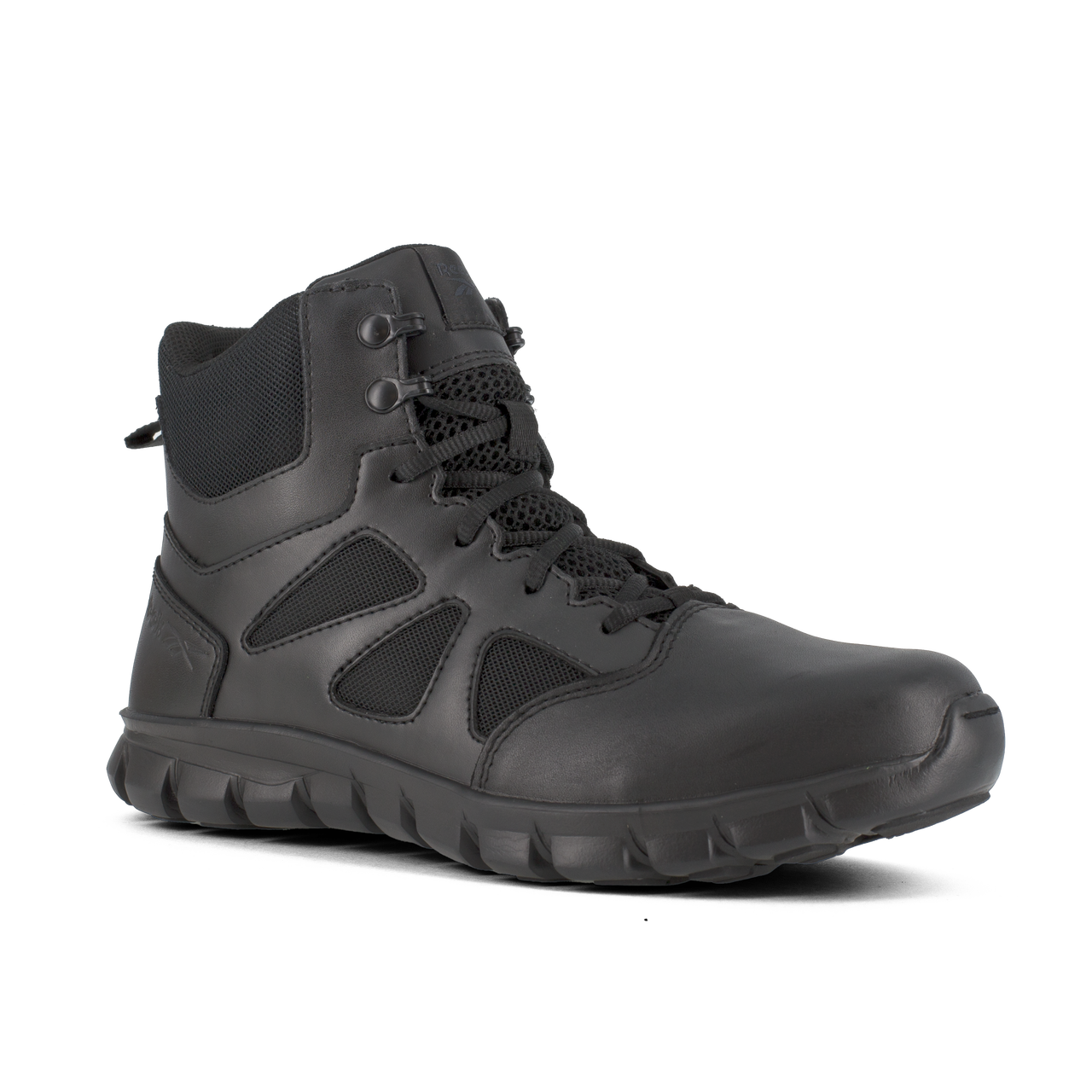 Reebok Tactical Mens 6 Inch Sublite Cushion Tactical Boots Black RB8605-Tactical Gear UK
