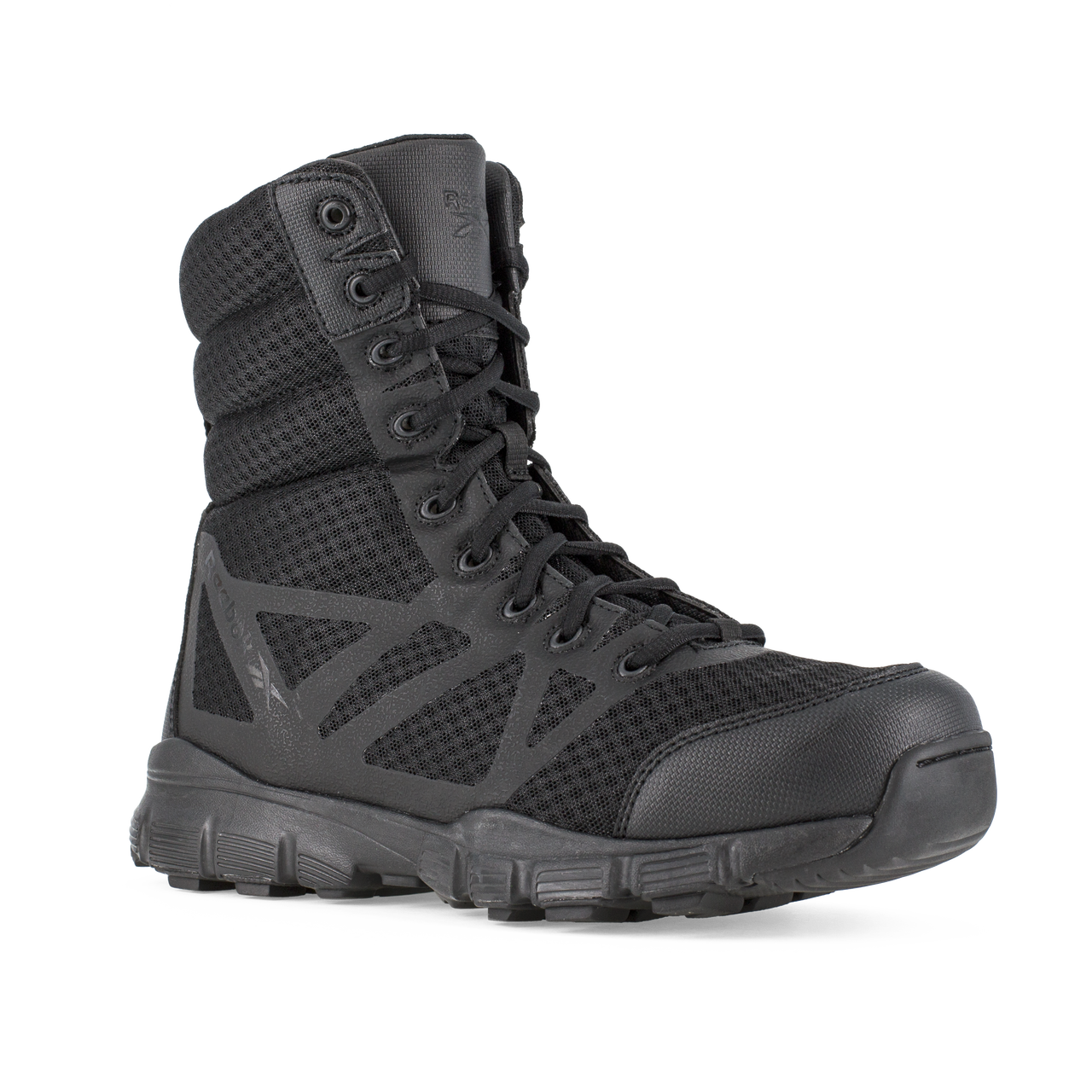 Reebok Tactical Men's 8 Inch Dauntless Ultra Light Size Zip Boot Black RB8720-Tactical Gear UK