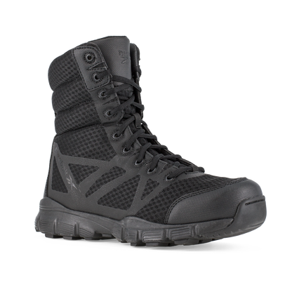 Reebok Tactical Men's 8 Inch Dauntless Ultra Light Size Zip Boot Black RB8720-Tactical Gear UK