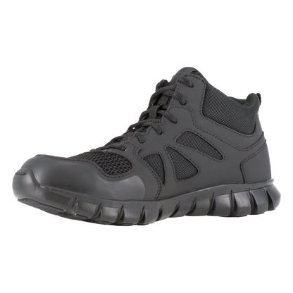 Reebok Tactical Men's Sublite Cushion Tactical Mid Cut Boot Black RB8405-Tactical Gear UK