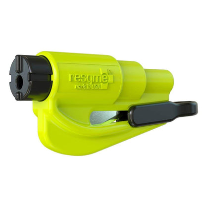 ResQme Rescue and Escape Tool with Glass Breaker and Seat Belt Cutter-Tactical Gear UK