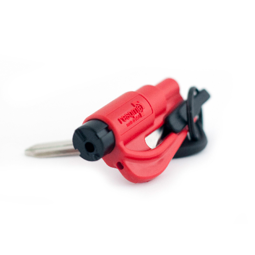 ResQme Rescue and Escape Tool with Glass Breaker and Seat Belt Cutter-Tactical Gear UK