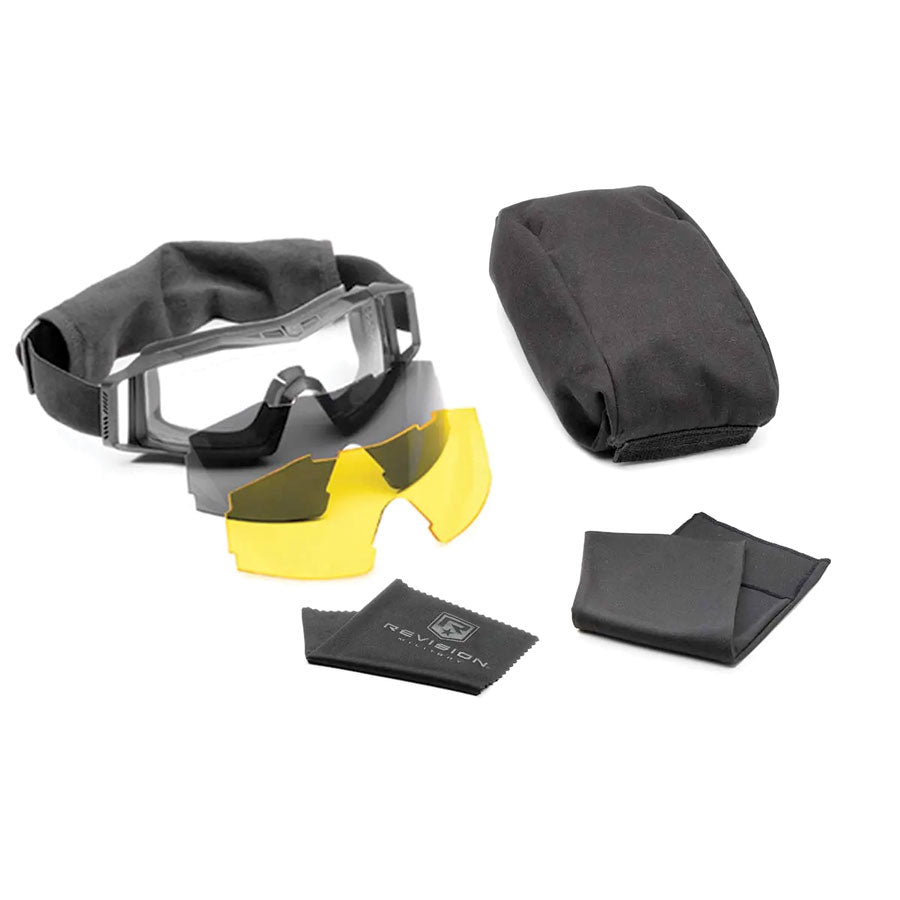 Revision Wolfspider Goggle Deluxe 3 Lens Kit Goggles Revision Military Tactical Gear Supplier Tactical Distributors Australia