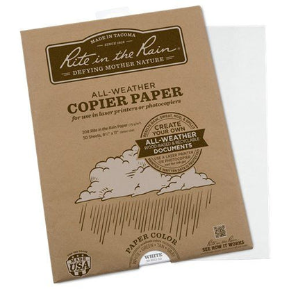 Rite in the Rain All Weather Copier Paper A4 White-Tactical Gear UK