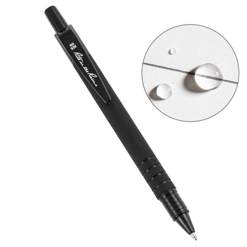 Rite in the Rain All-Weather Durable Pen No. 93K Matte Black with Clip Black Ink-Tactical Gear UK