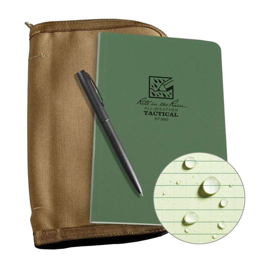Rite in the Rain No980 Kit Tactical Field Book Kit Green Tan-Tactical Gear UK