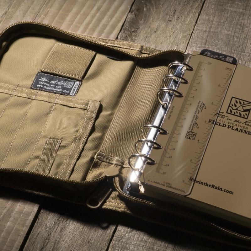 Rite in the Rain Standard Field Planner Starter Kit 8.5 x 7.25 Tan Cordura Cover-Tactical Gear UK