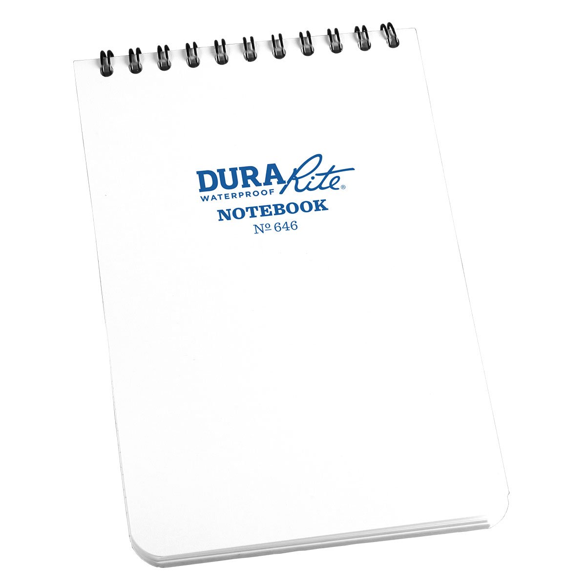 Rite in the Rain Top Spiral Durarite Waterproof 4 X 6 Polydura Notebook Universal White-Tactical Gear UK