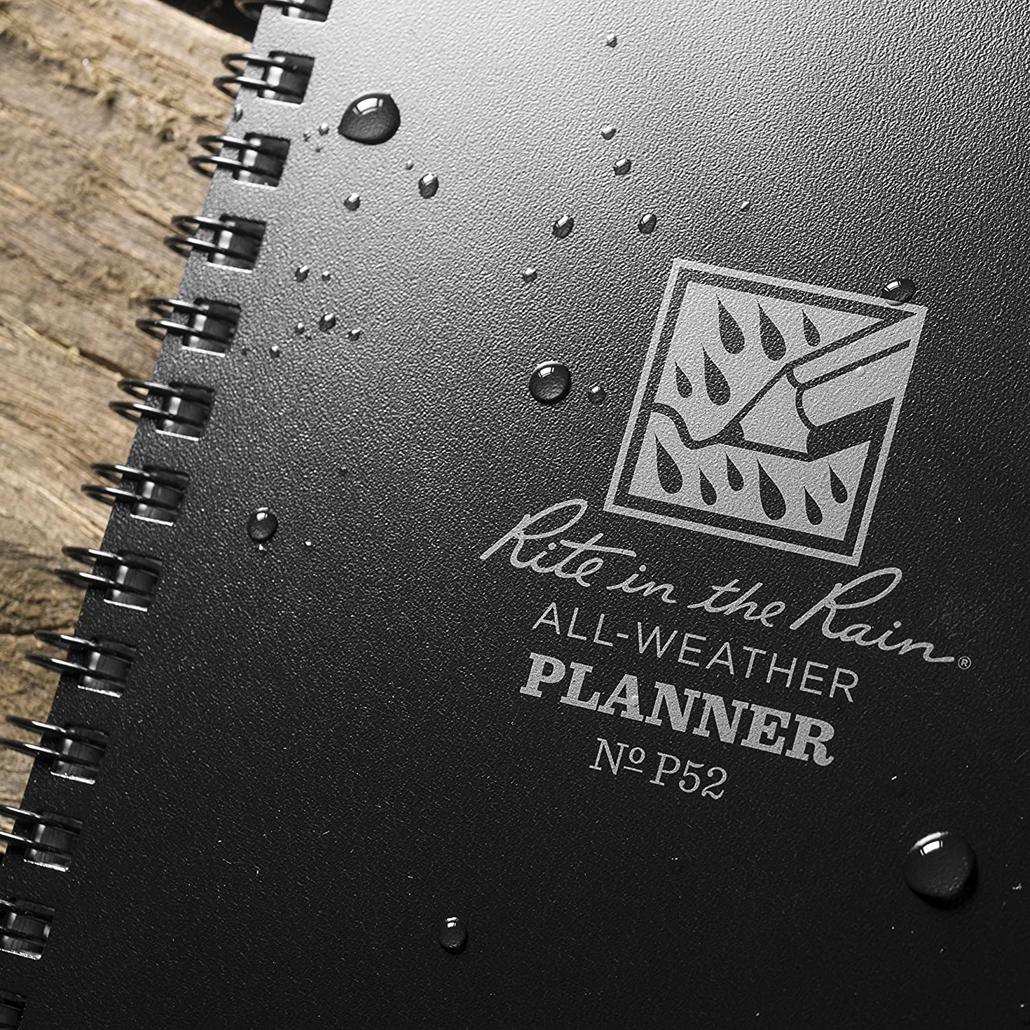 Rite in the Rain Weekly Planner Undated Black No.P52-Tactical Gear UK
