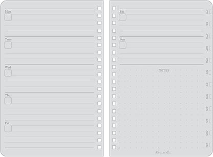 Rite in the Rain Weekly Planner Undated Black No.P52-Tactical Gear UK