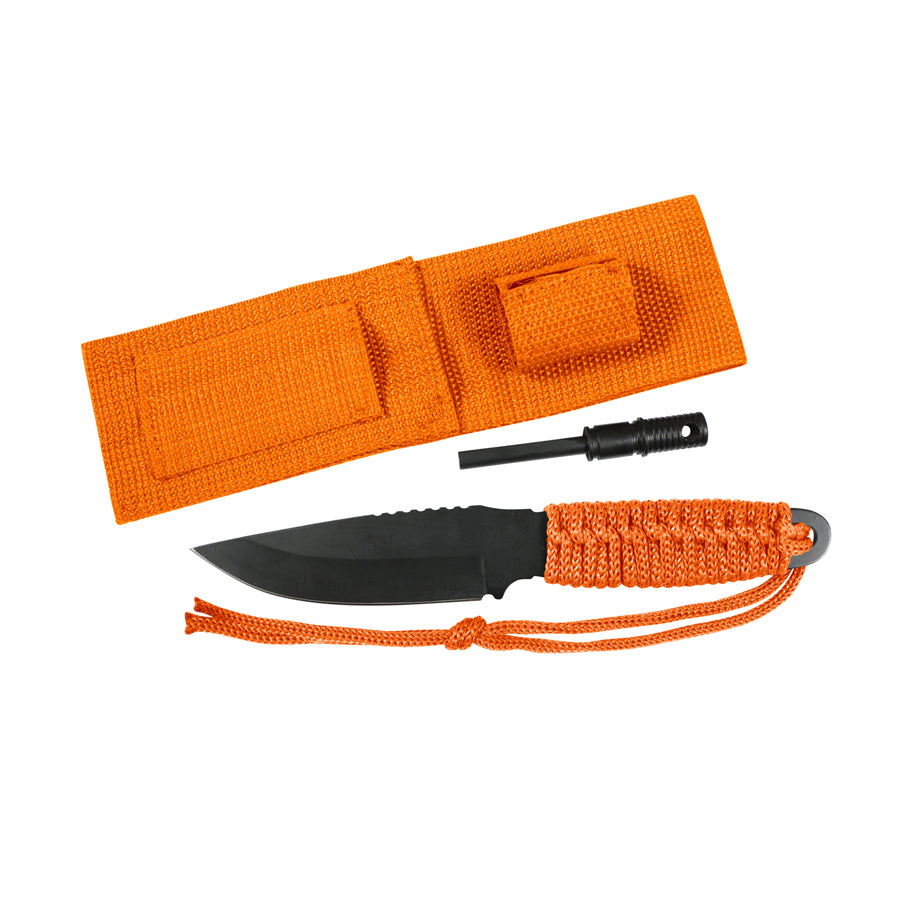Rothco MilSpec Paracord Knife With Fire Starter-Tactical Gear UK