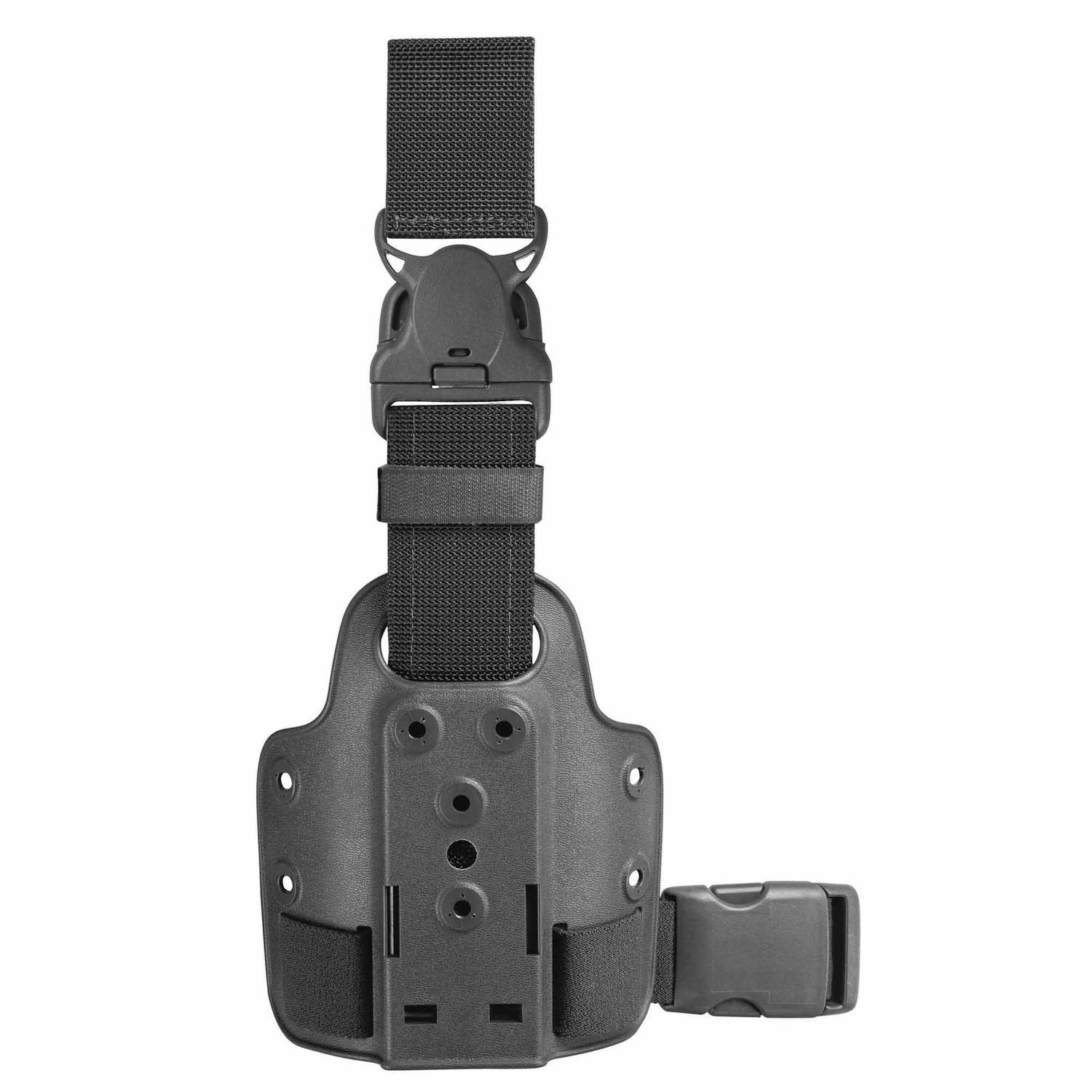 Safariland Model 6005-10 Single Strap Leg Shroud w/ Quick Release Leg Strap Black-Tactical Gear UK