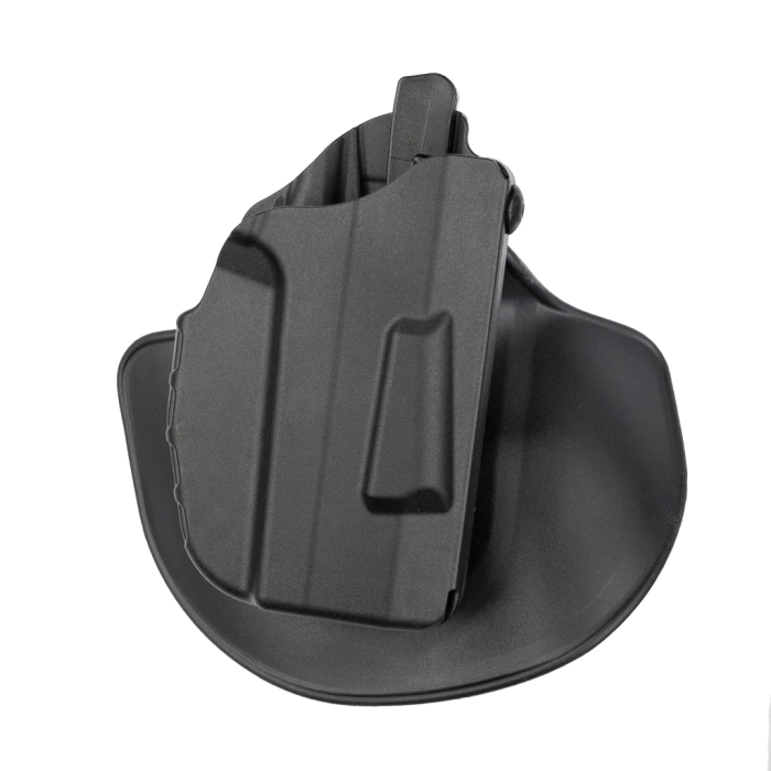 Safariland Model 7378 7TS ALS Concealment Paddle and Belt Loop Combo Holster for Glock 17 - Plain Finish Color Black w/ Light-Tactical Gear UK