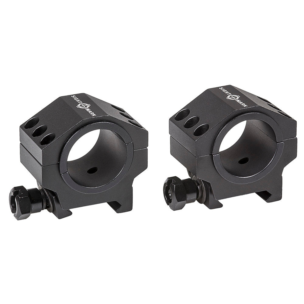 Sightmark Tactical Mounting Rings - Low Height Picatinny Rings (fits 30mm & 1inch)-Tactical Gear UK
