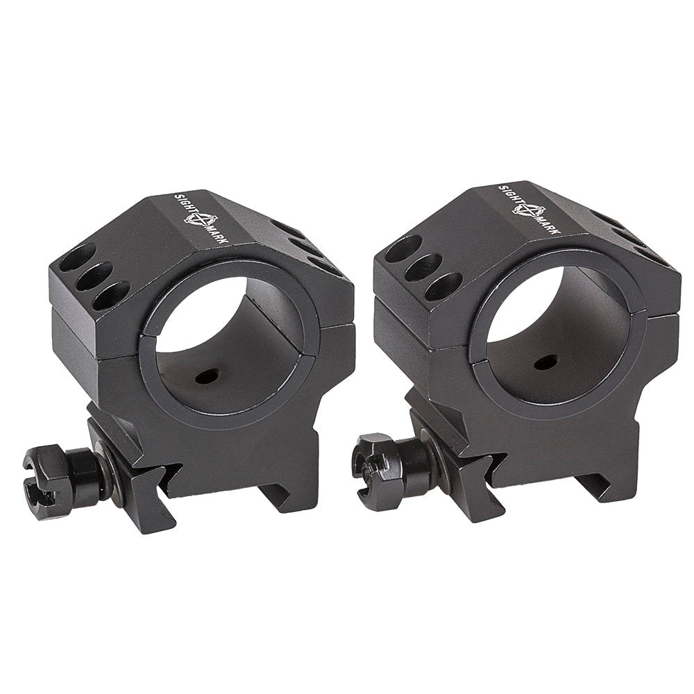 Sightmark Tactical Mounting Rings - Medium Height Picatinny Rings (fits 30mm & 1inch)-Tactical Gear UK