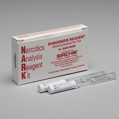 Sirchie NARK Duquenois Reagent (Marijuana/Hashish/THC) 10 Pack-Tactical Gear UK