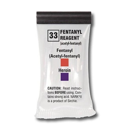 Sirchie NARK II Fentanyl Reagent, Box of 10 Tests-Tactical Gear UK