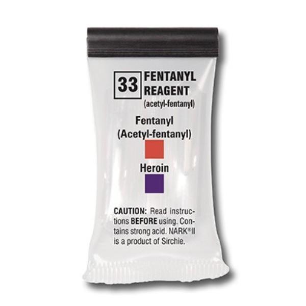 Sirchie NARK II Fentanyl Reagent, Box of 10 Tests-Tactical Gear UK