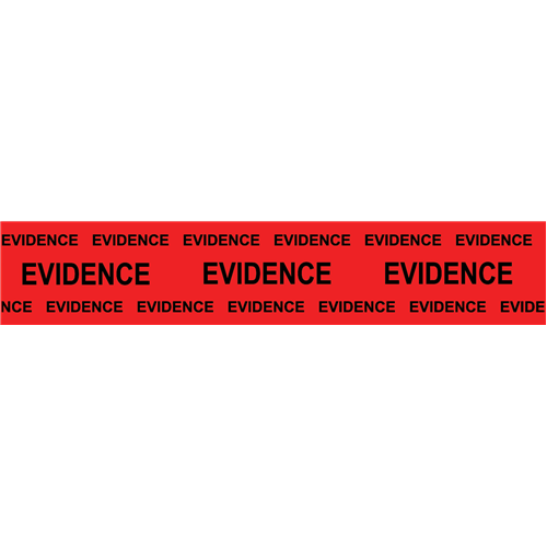 SirchieBox Sealing Evidence Tape on Red-2 x165-Tactical Gear UK