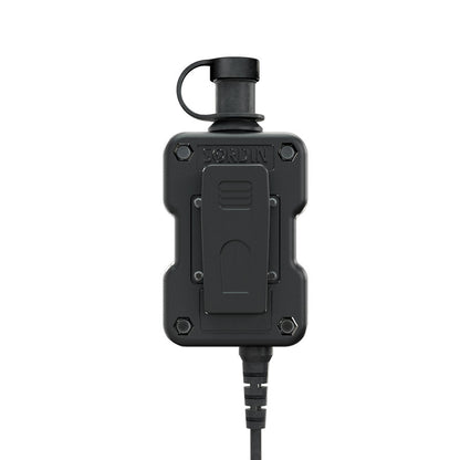 Sordin PTT single com splash proof-Tactical Gear UK