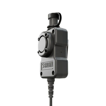 Sordin PTT single com splash proof-Tactical Gear UK