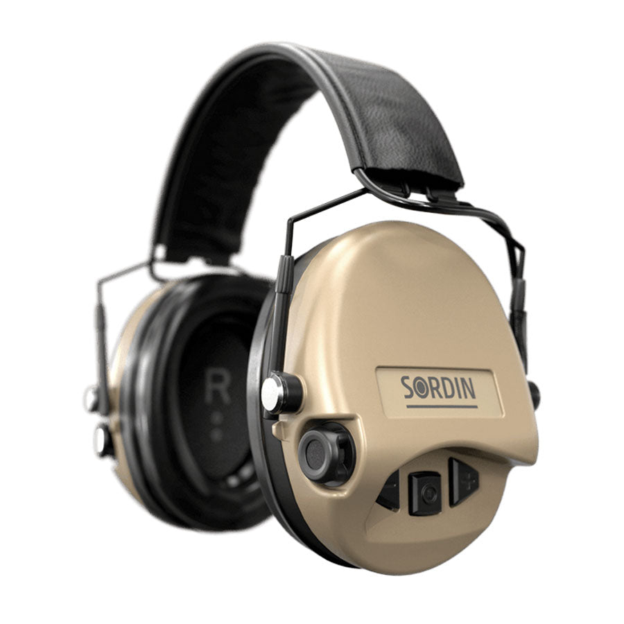 Sordin Supreme MIL AUX SFA Slim Headband-Tactical Gear UK