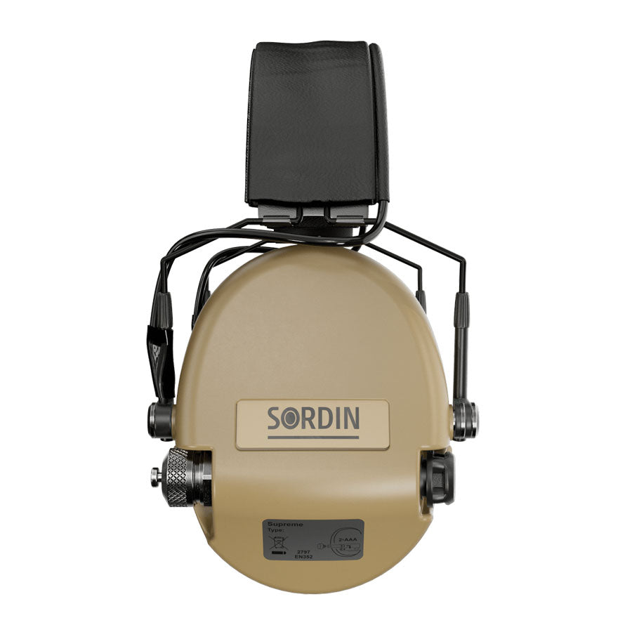 Sordin Supreme MIL AUX SFA Slim Headband-Tactical Gear UK