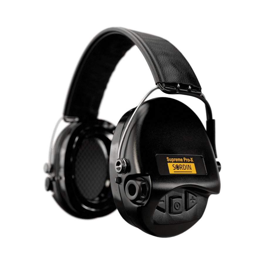 Sordin Supreme Pro-X LED Electronic Hearing Protection - Gel Cups-Tactical Gear UK