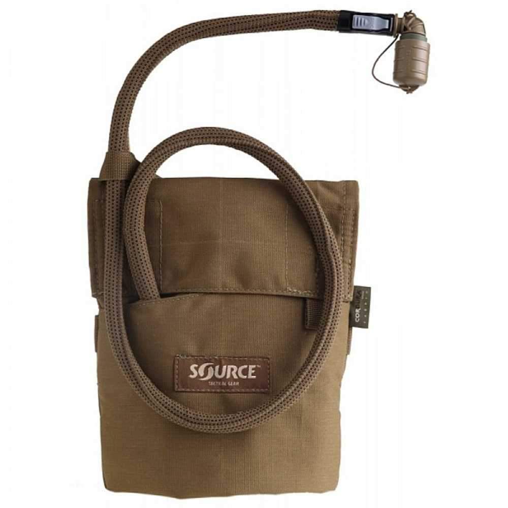 Source Tactical Kangaroo 1L With Pouch Collapsible Canteen Hydration System-Tactical Gear UK