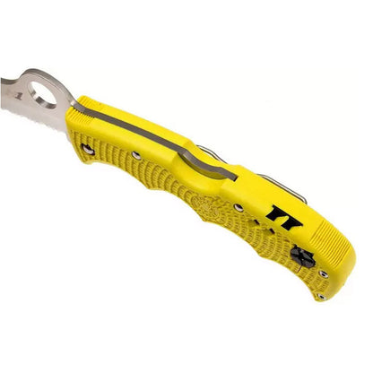Spyderco Assist Salt Lightweight Yellow-Tactical Gear UK