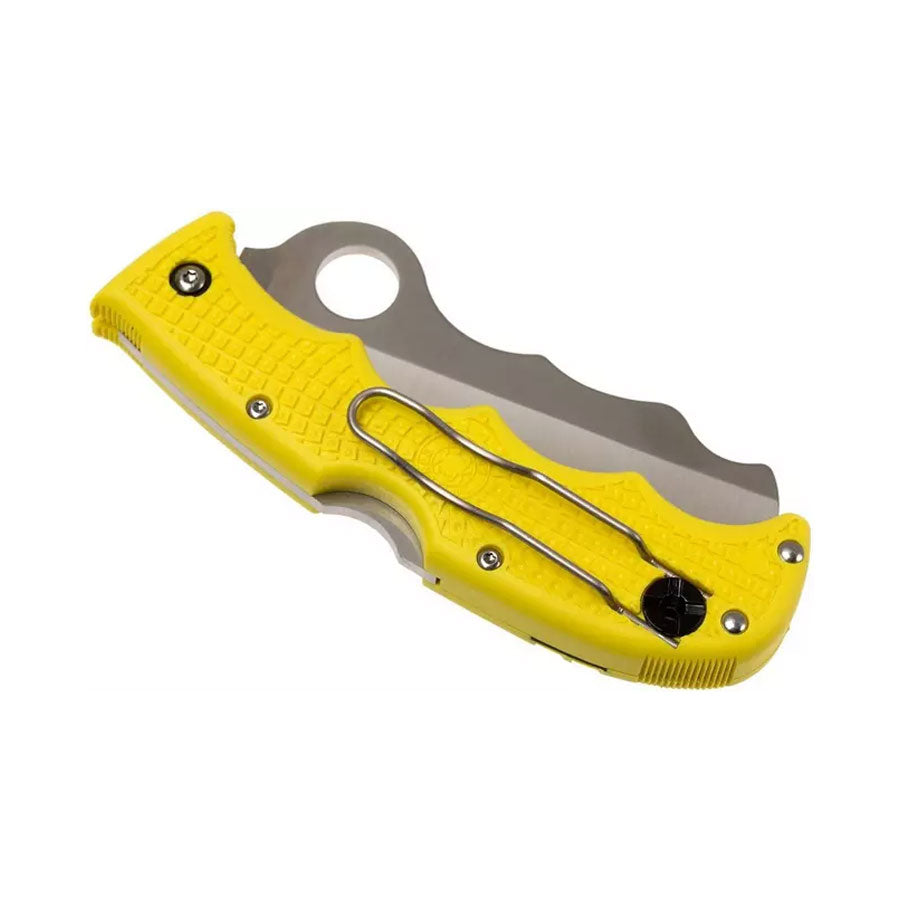 Spyderco Assist Salt Lightweight Yellow-Tactical Gear UK