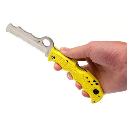 Spyderco Assist Salt Lightweight Yellow-Tactical Gear UK