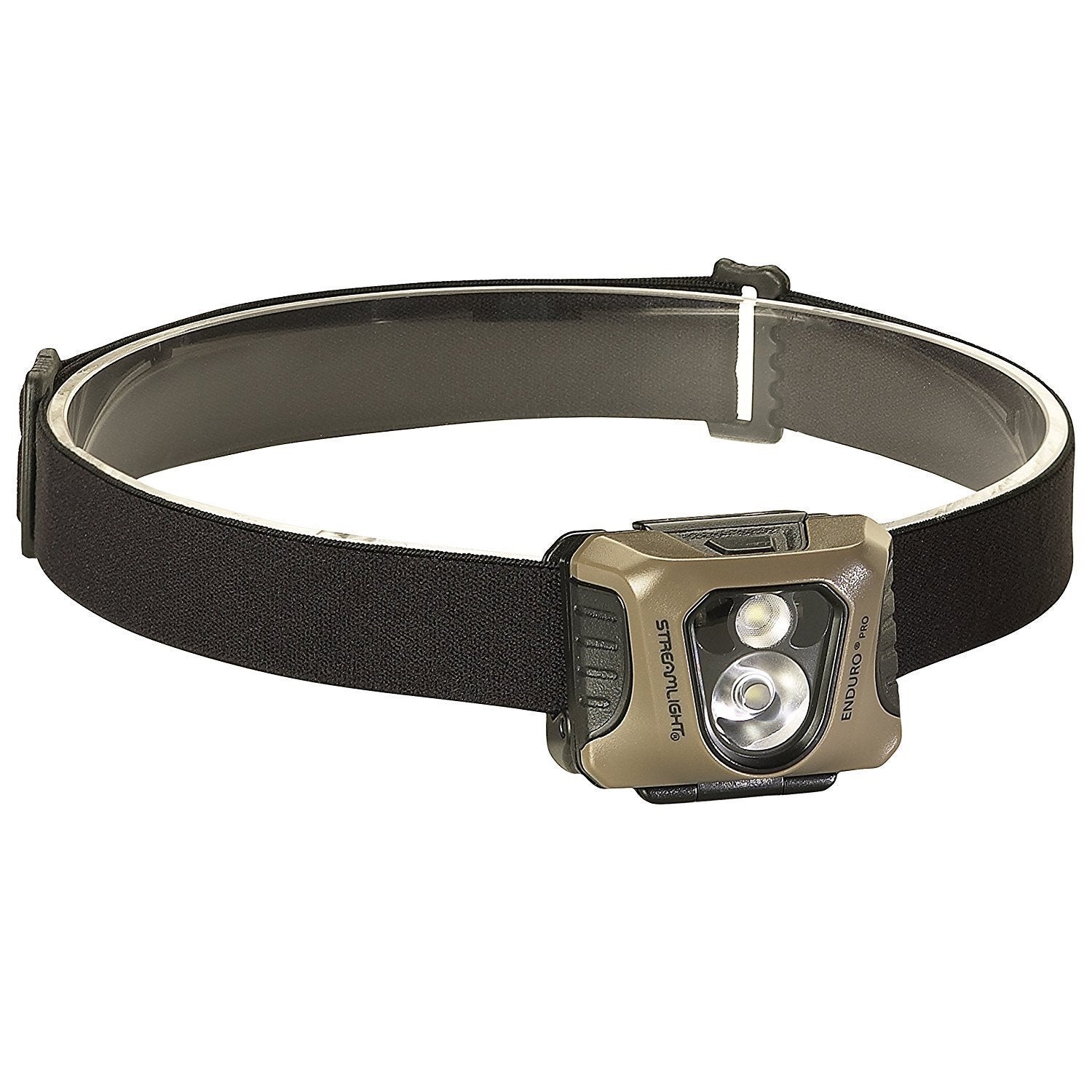 Streamlight Enduro Pro 200-Lumens Headlamp-Green/Wht LEDS - Coyote/Blk-Tactical Gear UK