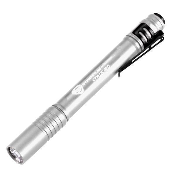 Streamlight Stylus Pro 100-Lumens Penlight Silver with White LED-Tactical Gear UK