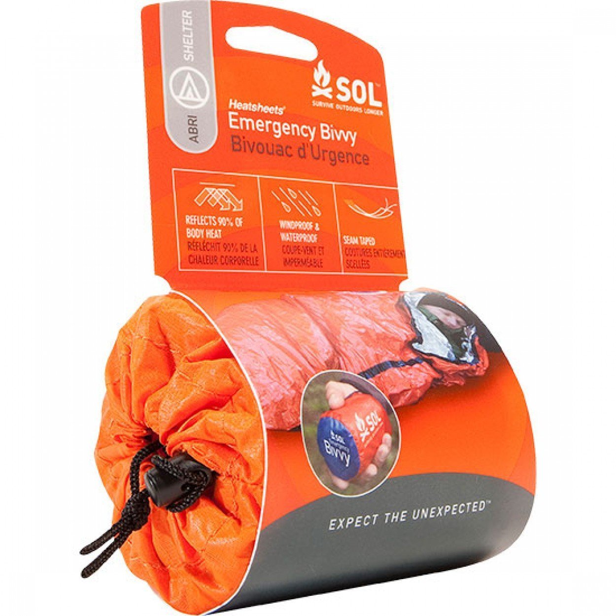 Survive Outdoors Longer SOL Emergency Bivvy - Orange-Tactical Gear UK