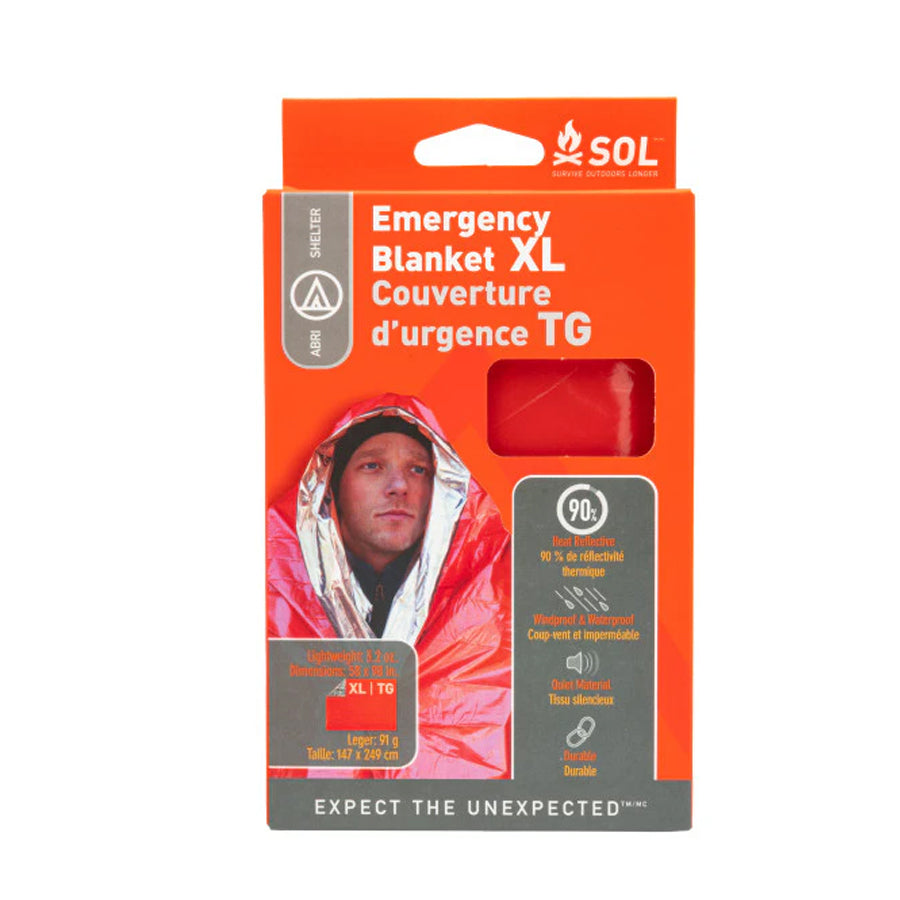 Survive Outdoors Longer SOL Emergency Blanket XL-Tactical Gear UK