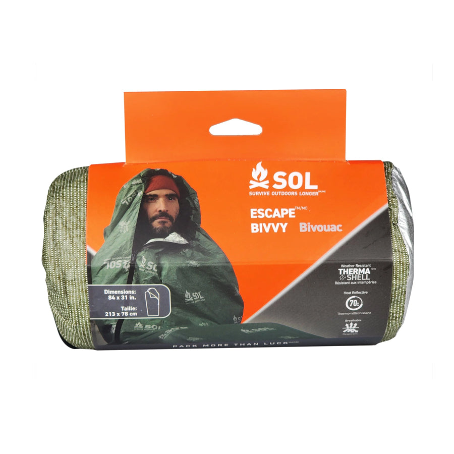 Survive Outdoors Longer SOL Escape Bivvy - Green-Tactical Gear UK