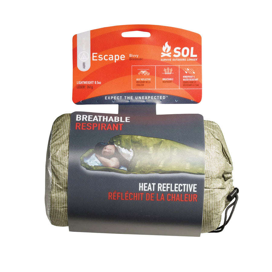Survive Outdoors Longer SOL Escape Bivvy OD Green-Tactical Gear UK